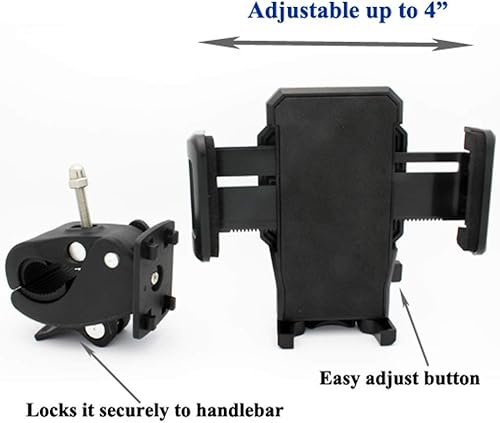 Miniatura 3 de Fonus Soporte para manillar de bicicleta para teléfonos Galaxy A03s A13 A14 A23 A53 A54 5G - Soporte para bicicleta para teléfonos Galaxy A03s A13