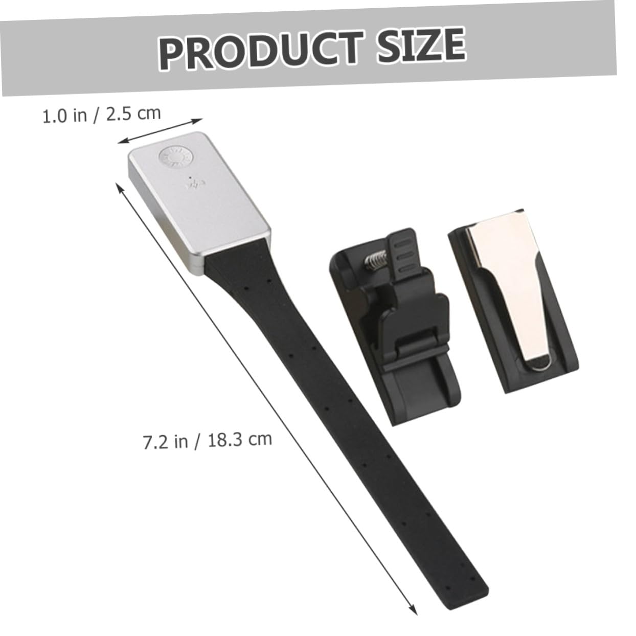 Anneome Lampada da Lettura LED a Clip Mini Regolabile Doppio Morsetto | Acrilico, USB Ricaricabile, 250mah, Struttura Leggera, Luce per Leggere Libri