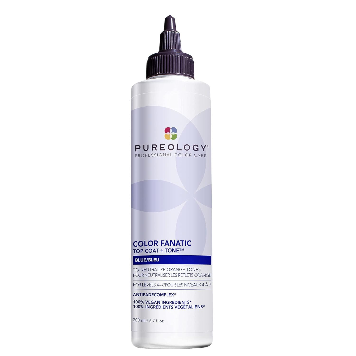 Pureology Color Fanatic Top Coat + Sheer Clear Hair Toner | Hair Gloss Treatment | Clear Hair Glaze for Brunette & Black Hair