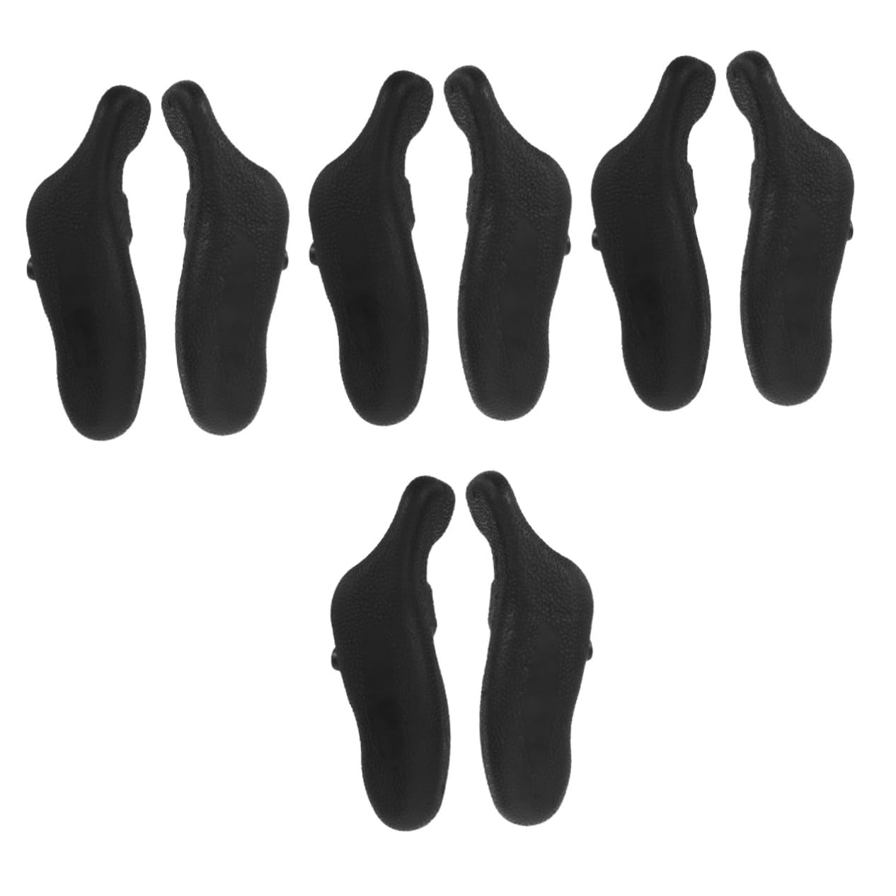 Toyvian Guidon de vélo de Montagne poignées Accessoires de vélo Guidon pour vélo Grip de vélo de Montagne poignée de Guidon de vélo Guidon à vélo poignée de vélo Caoutchouc Noir