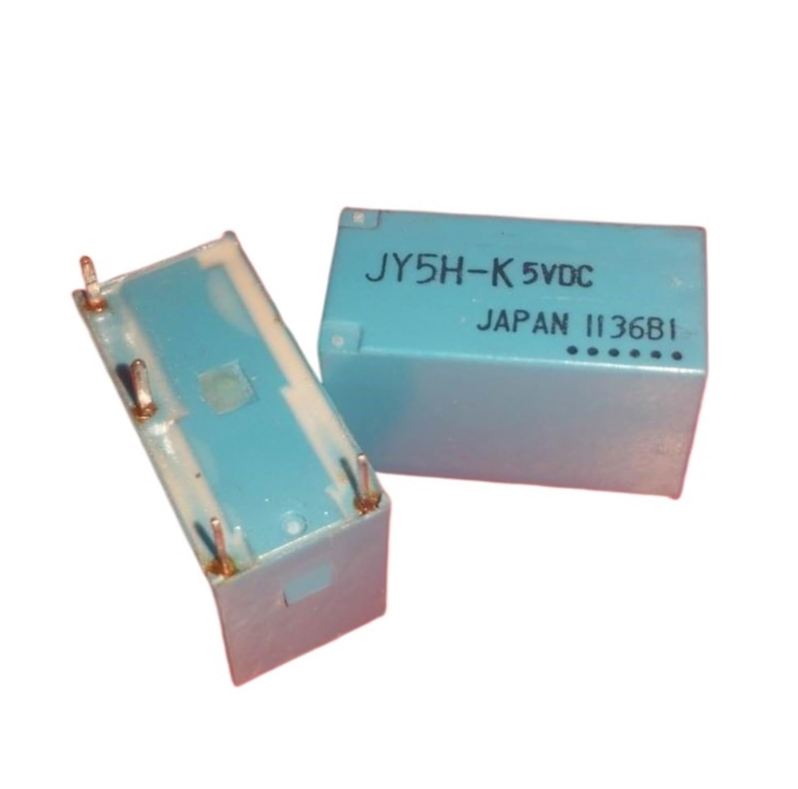 Relais JY5H-K 5V 5A NISZA 1 à 4 broches pour circuits imprimés miniatures