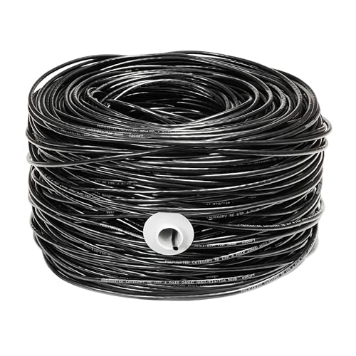 Cable Premiertek Cat5e UTP 1000 pies Negro miniatura 1