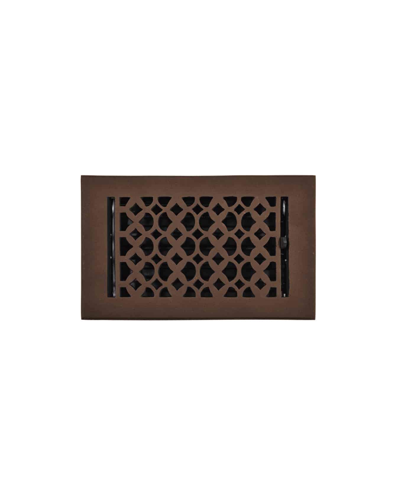 5" x 9" Cast Iron Floor Register Vent Covers Powder Coated Floor Vent