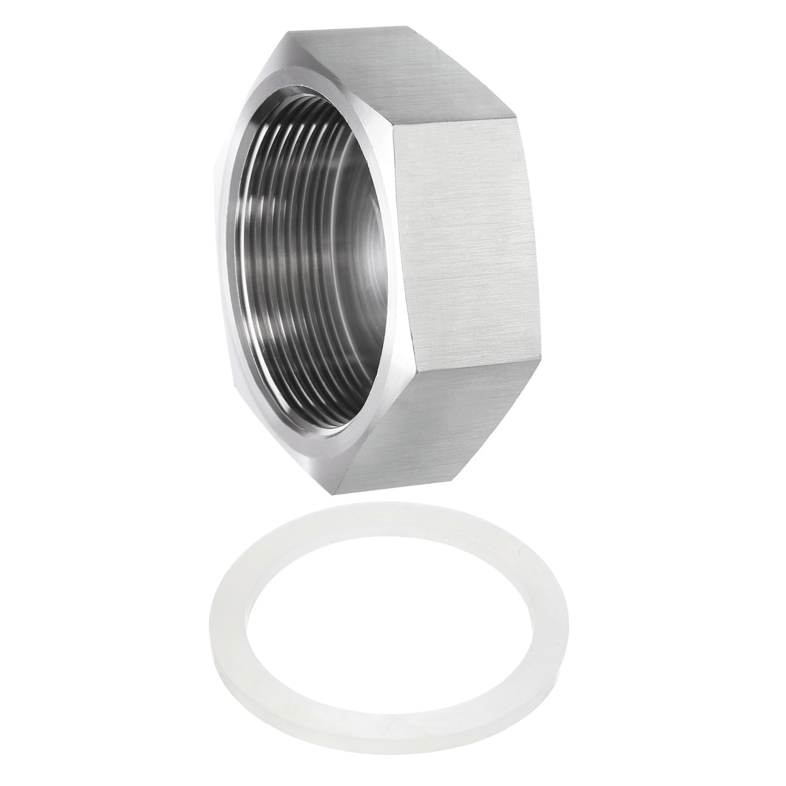 Raccord de tuyau femelle PT 2 pouces anti-fuite avec embout hexagonal inox 304 et rondelle