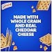 Lance Sandwich Crackers, Made with Whole Grain Crackers, Cheddar Cheese, 10 Packs, 6 Sandwiches Each