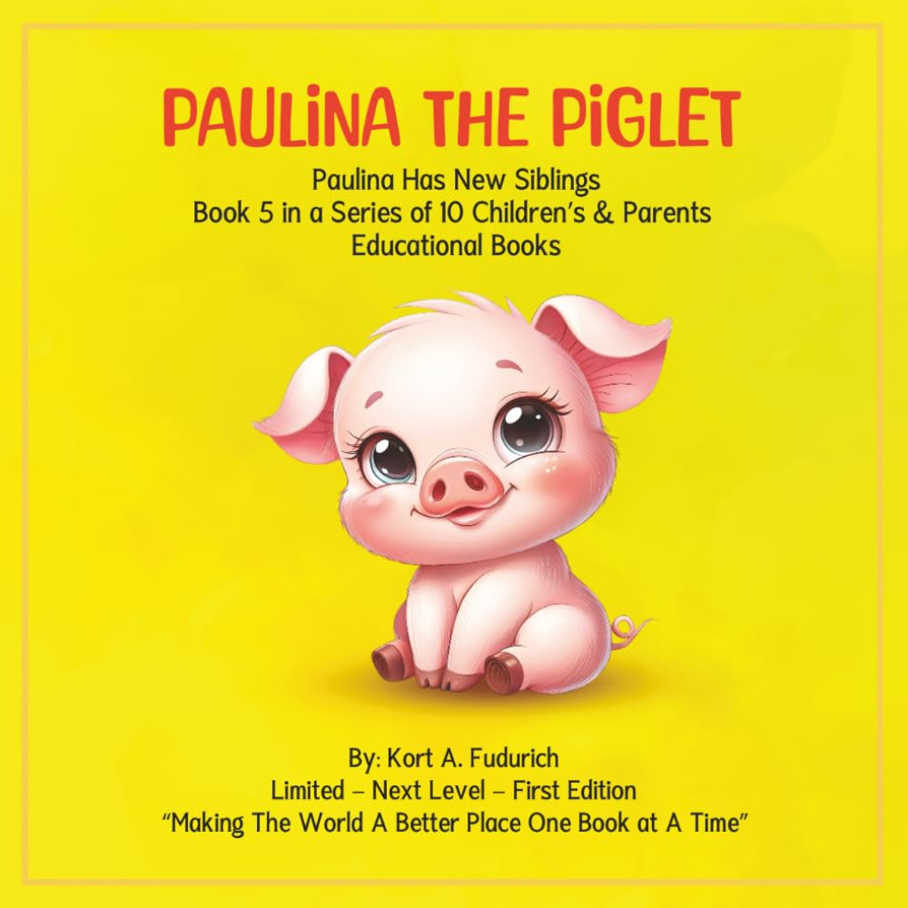Paulina The Piglet: Paulina Has New Siblings: Book 5