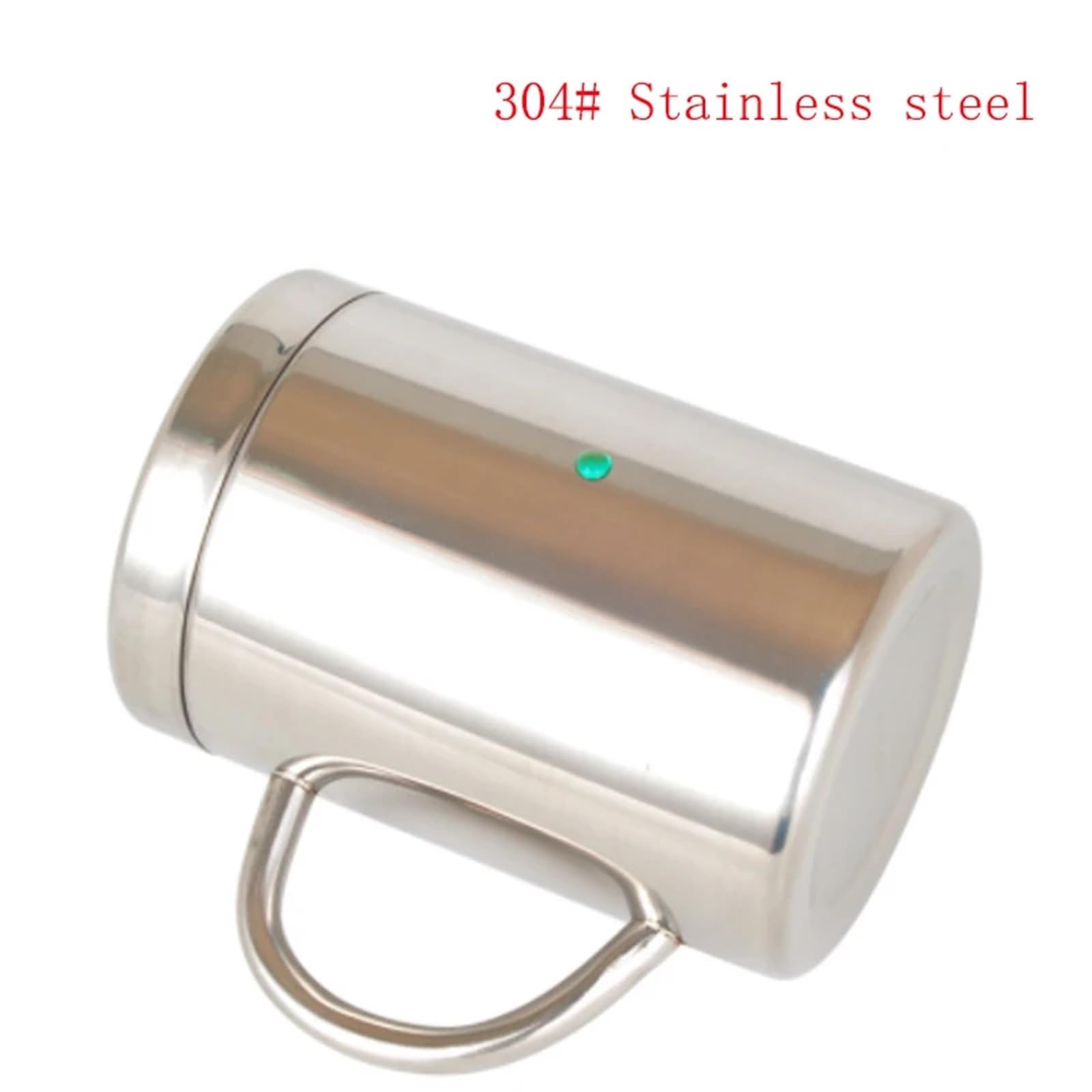 Taza de café acero inoxidable doble pared, taza portátil, vaso viaje, jarra, tazas té la leche, agua dobles for oficina Para café y bebidas(500ml with lid)
