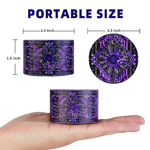 Spice Grinder 2.5 Inch (Purple) #TOP2
