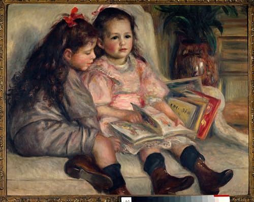 Cuadro de pintura al óleo de Renoir: retratos clásicos para la decoración del hogar en 60x90cm