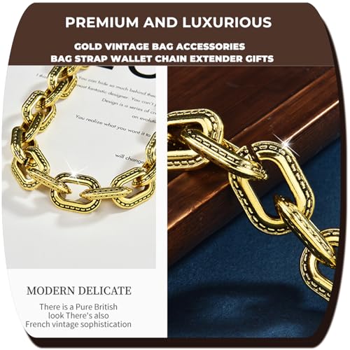 Bag Charms Purse Charm for Handbag Gold Purses Extender Chain -Womens Christmas Stocking Stuffers Gifts - Image 4