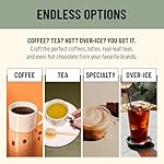 Flavia Aroma Brewer - Coffee Machine, Makes Coffee, Lattes, Tea, and other Hot or Iced Beverages with Single-Serve Freshpacks, Multiple Brew Sizes, Black - Image 6