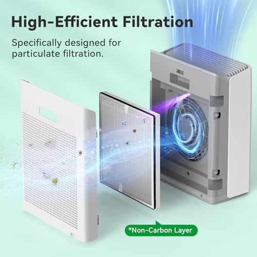 Image of Afloia HEPA Filter Without Carbon Layer, For Europa Air Purifier, 2-Pack