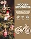 QLEUIFT 10 pcs Fahrrad-Ornamente aus Holz mit Aussparung für Fahrtder, zum Basteln und als Dekoration, Partydekorationen, Dekorationen zum Thema Fahrrad (Originalholzfarbe)