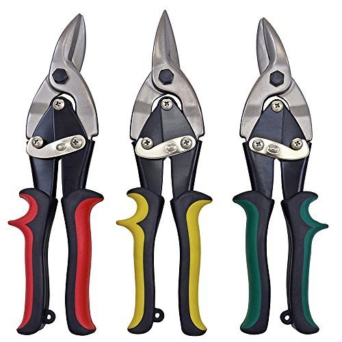 King Tools & EquipmentKING Aviation Tin Snip Set, 10" Left Cutting, 10" Right Cutting, 10" Straight Cutting (3-PC Set)