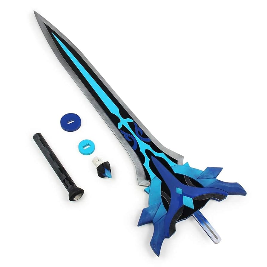 【即納】 原神 雪葬の星銀 コスプレ 武器 道具 両手剣 レザー 辛炎 エウルア 原神 コスプレ 雪葬の星銀 武器 道具 両手剣 星4武器 : 五次元