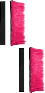 2 Peças Capacete Crista De Galo Decoração De Cabelo Roupas De Ciclismo Capacete De Equitação Mohawk Para Skate De Seda Capacete Mohawk Capacete De Motocicleta Mohawk Acessório De