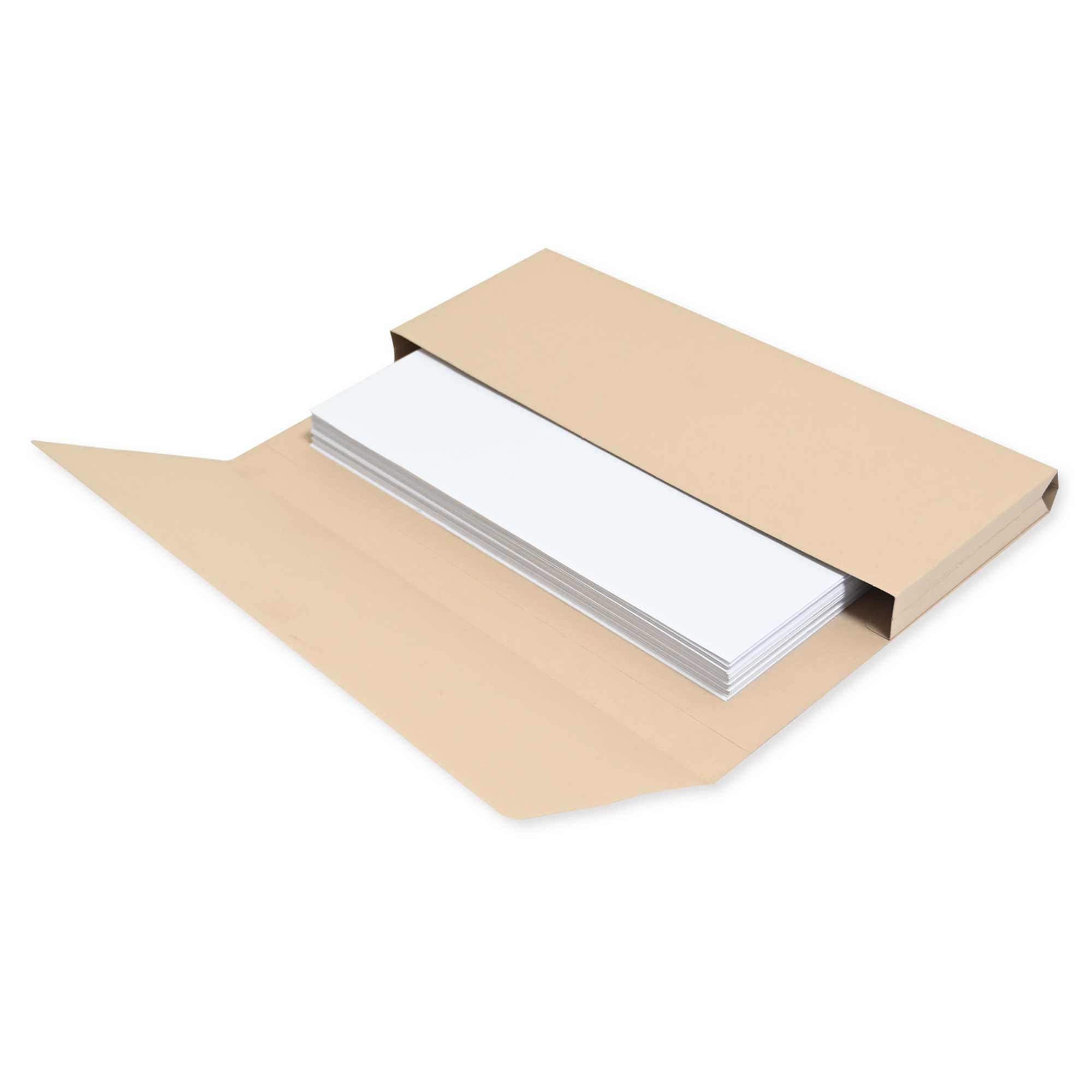 FIS Document Wallets Buff Color, Pack of 50 Pcs, 320 gsm, F/S (210 x 330 mm) Size - FSFF8BF