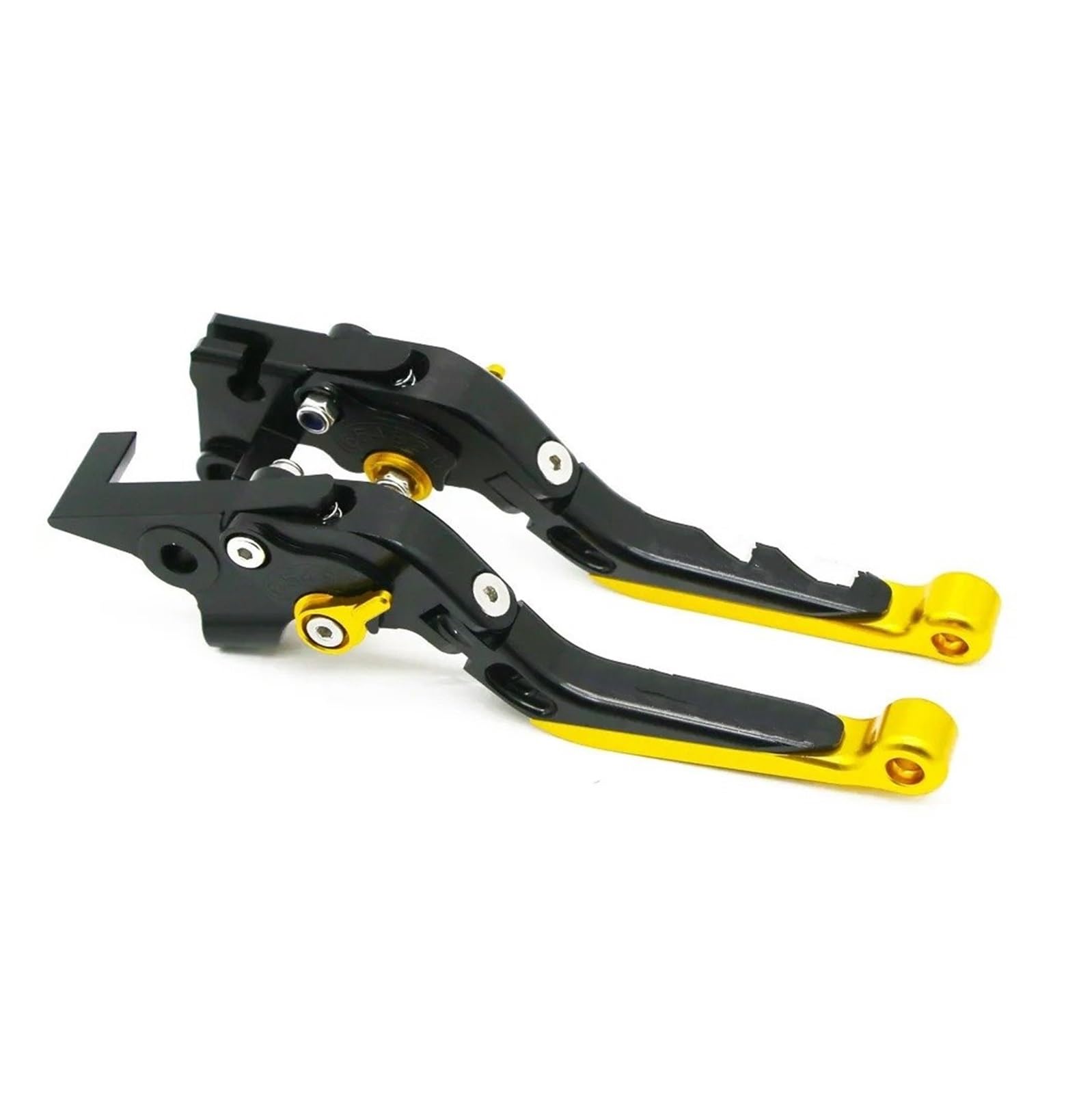 Bskwaq Bkglbkgl Motorcycle Brake Clutch Levers For Kawasaki Er6n 2006-2008 Motorcycle Accessories Aluminum Folding Extendable Brake Clutch Levers