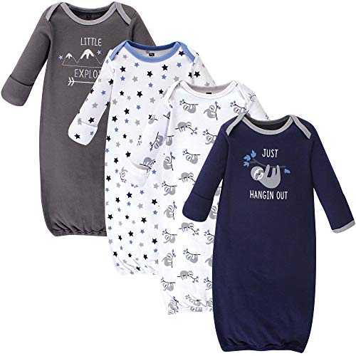 Image of Hudson Baby Baby Cotton Gowns