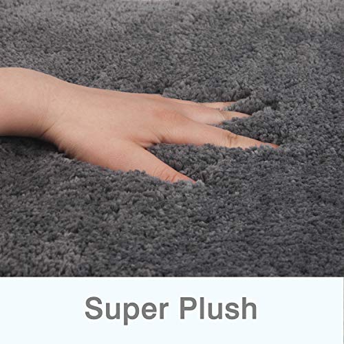 FCSDETAIL Antislip, hoogpolige badmat, machinewasbare badmat met waterabsorberende, zachte microvezels, voor badkuip… - Image 4