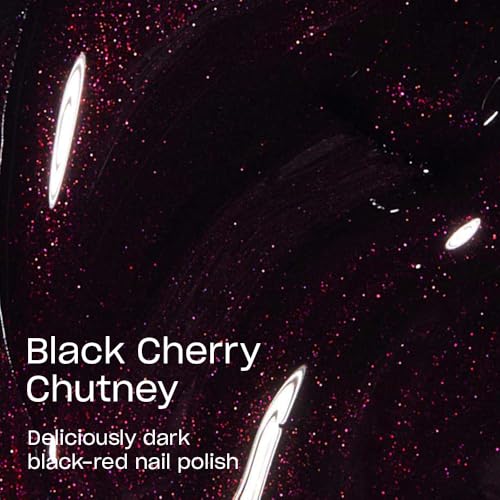 O.P.I Nail Lacquer, Glossy Finish, Black Cherry Chutney, 15Ml - Image 3