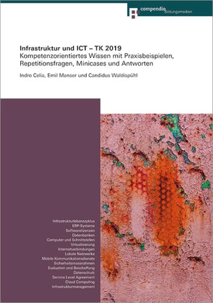 Infrastruktur und ICT – TK 2019: Kompetenzorientiertes Wissen mit Praxisbeispielen, Repetitionsfragen, Minicases und Antworten (Kompetenz für Technische Kaufleute)