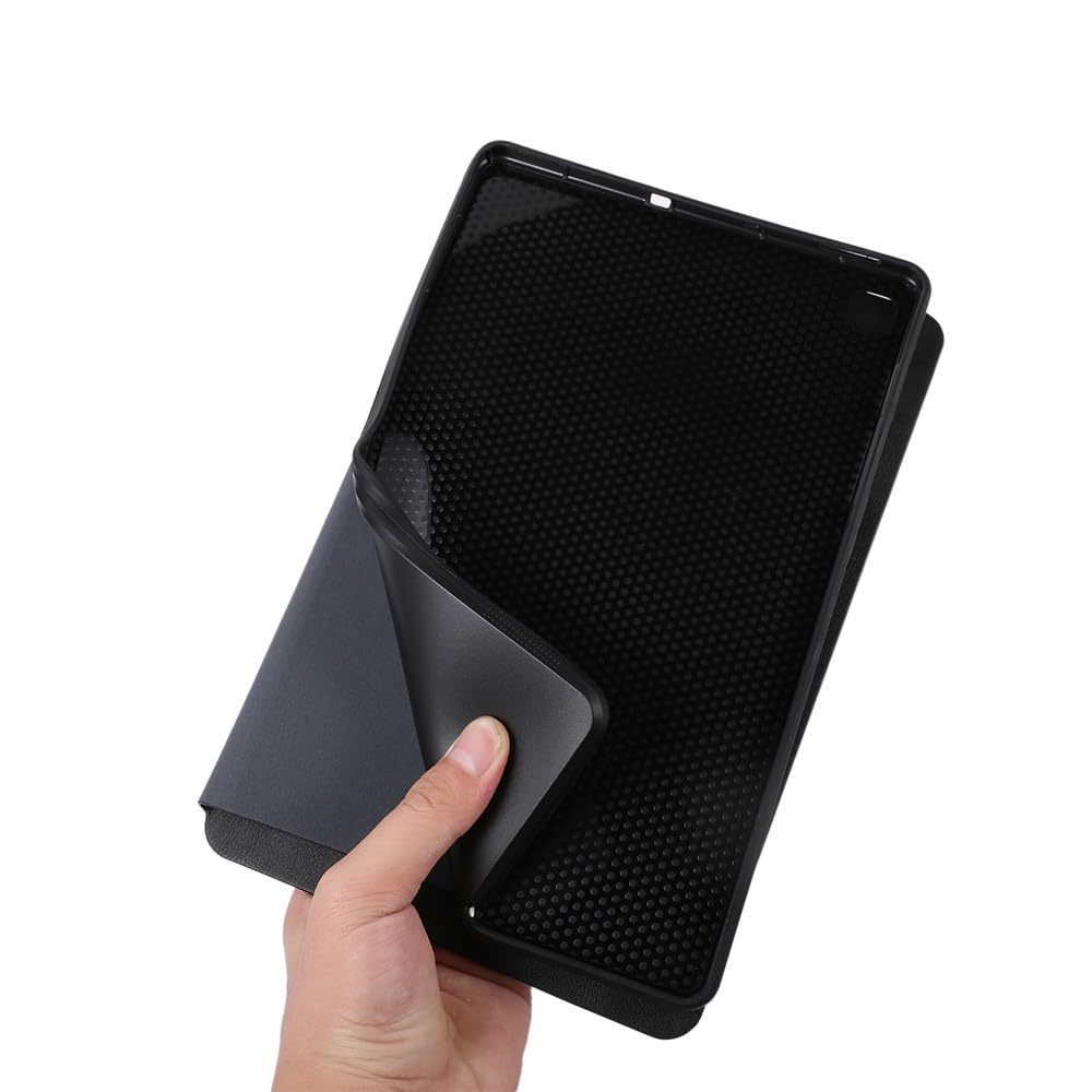Generic etui kompatybilne z Samsung Galaxy Tab A9 8,7 SM-X110 X115 X117 (kolor: zielony) skórzane etui retro pokrowiec z klapką