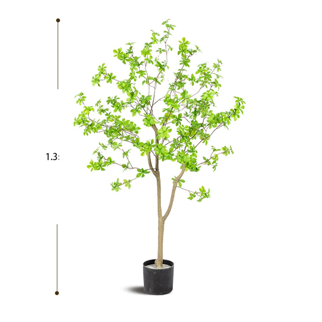 Amazon｜HGJH 人工植物 大型 ドウダンツツジ（2幹） 150cm 人工観葉