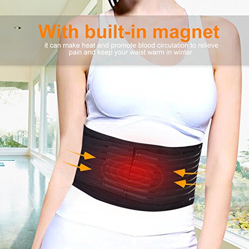 Faja lumbar con terapia magnética Alomejor tamaño XL miniatura 5