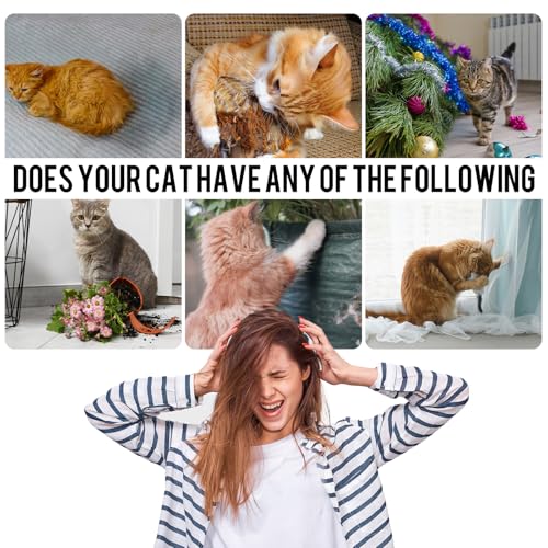 Vnmkp MPW365 Cat Deterrent Spray - Cat Repellent Indoor Cat Scratching Spray Effective Training Aid thumb #2