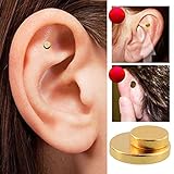 2PCS Magnet Auricular Quit Smoking Zerosmoke ACUPRESSURE Patch Not Cigarettes Health Therapy