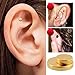 2PCS Magnet Auricular Quit Smoking Zerosmoke ACUPRESSURE Patch Not Cigarettes Health Therapy