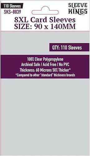 Miniatura 28 de Mangas cuadradas medianas (2.559 x 2.559 in) paquete de 110, 60 micras
