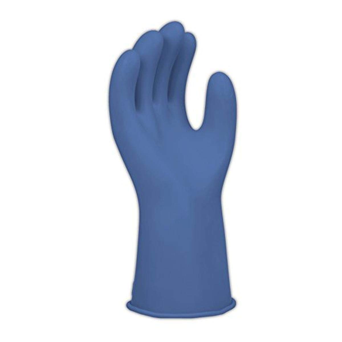 E011BL10 Salisbury by Honeywell E011 11" Class 0 Rubber Linemen's Electrical Gloves, 11, Blue, 10