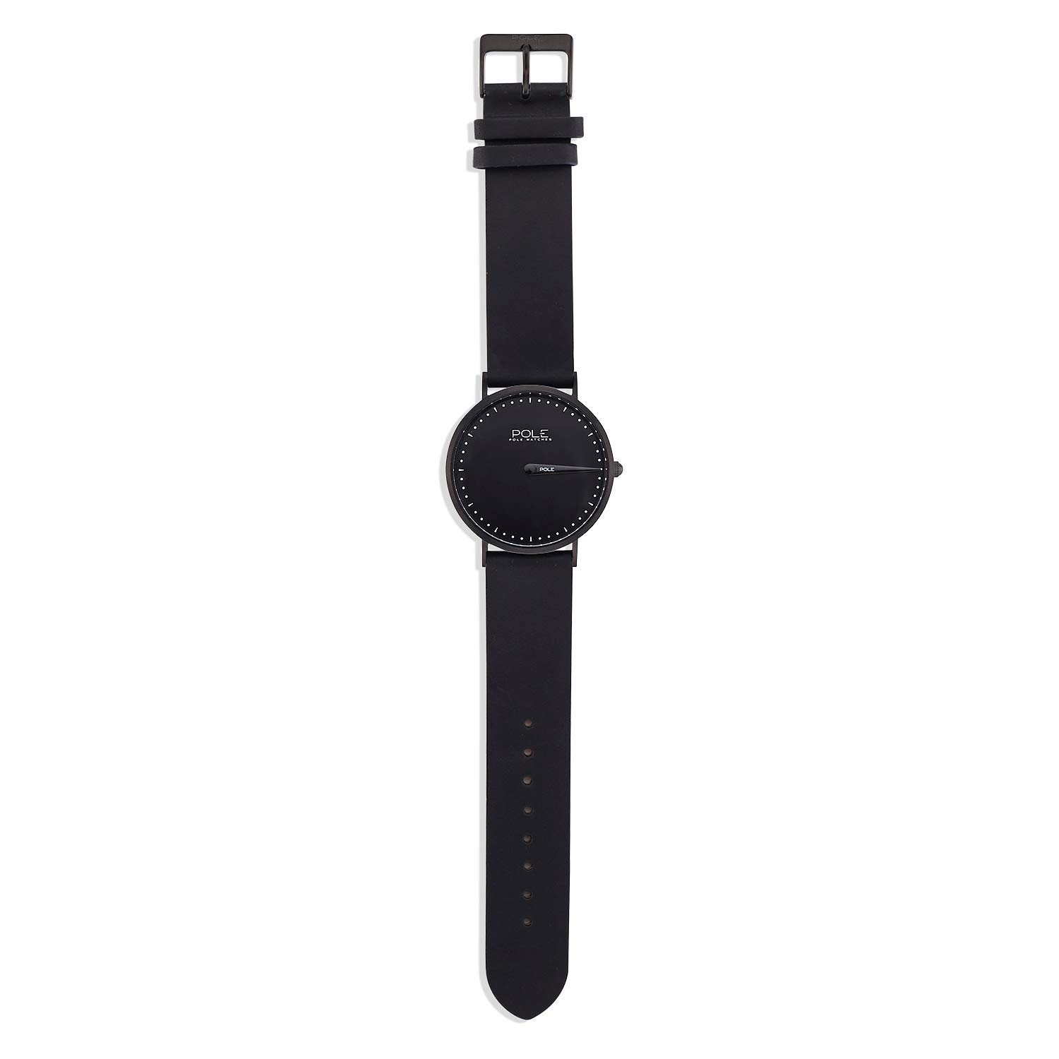 POLE Watches Reloj de Pulsera Analógico Monoaguja de Cuarzo para Hombre con Correa de Cuero | Modelo Classic