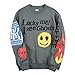 NAGRI Lucky me I See Ghosts Sweatshirt Grün,L