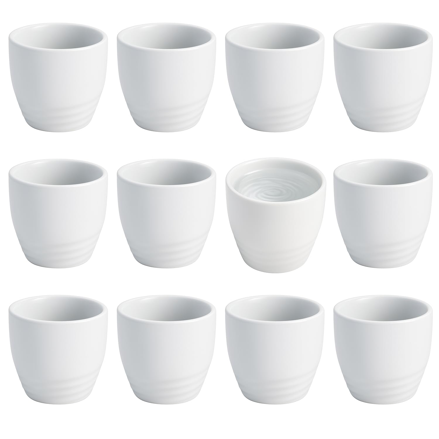 白黒2枚セットwerthy ASYMMETRY TANK(Cup in) Amazon.com | JapanBargain, Set of 12 Sake Cups Japanese Porcelain