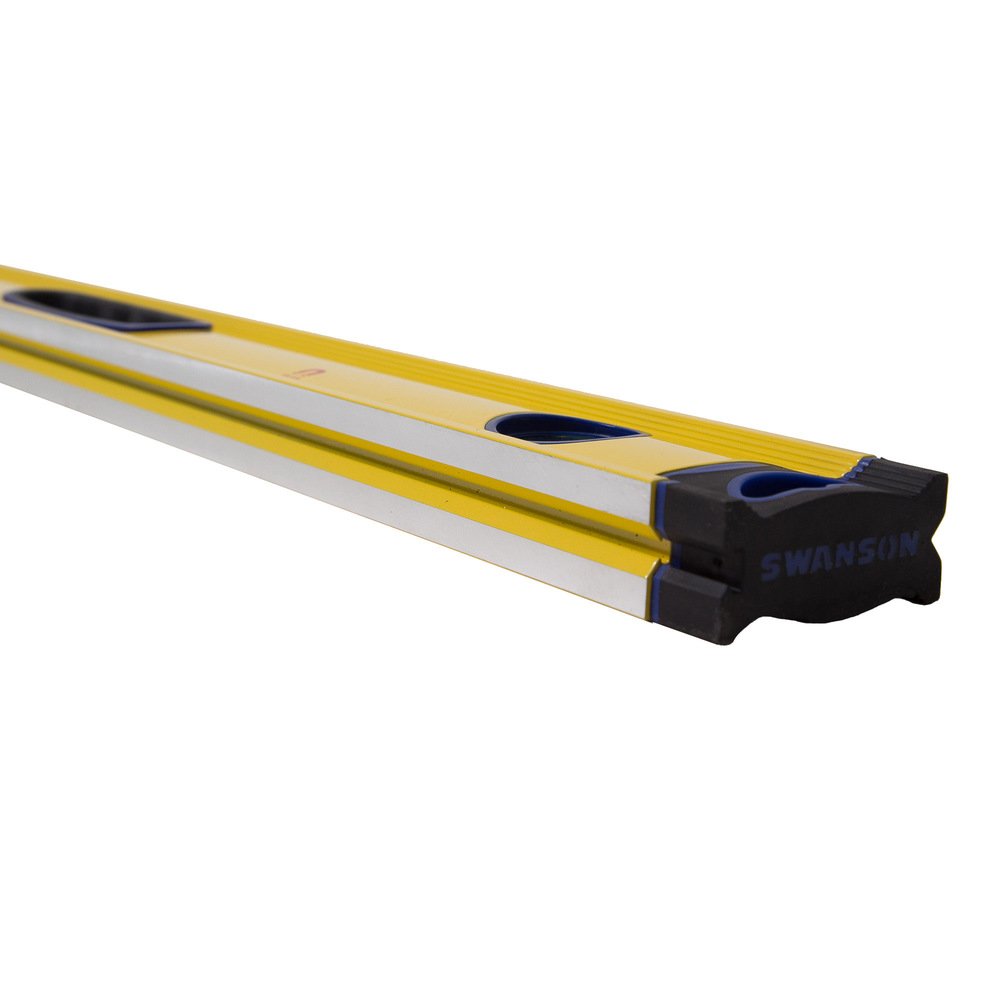 Swanson 121,9 cm Boîte magnétique Niveau de faisceau (Jaune), BBL24M