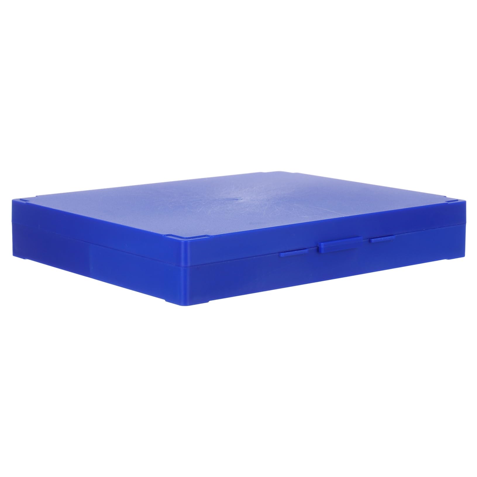 CIYODO Box Pathology Slide Box Microscope Slide Storing Tool Microscope Slide Storage Case Microscope Slide Case Laboratory Slide Organizer Laboratory Supply Plastic Blue