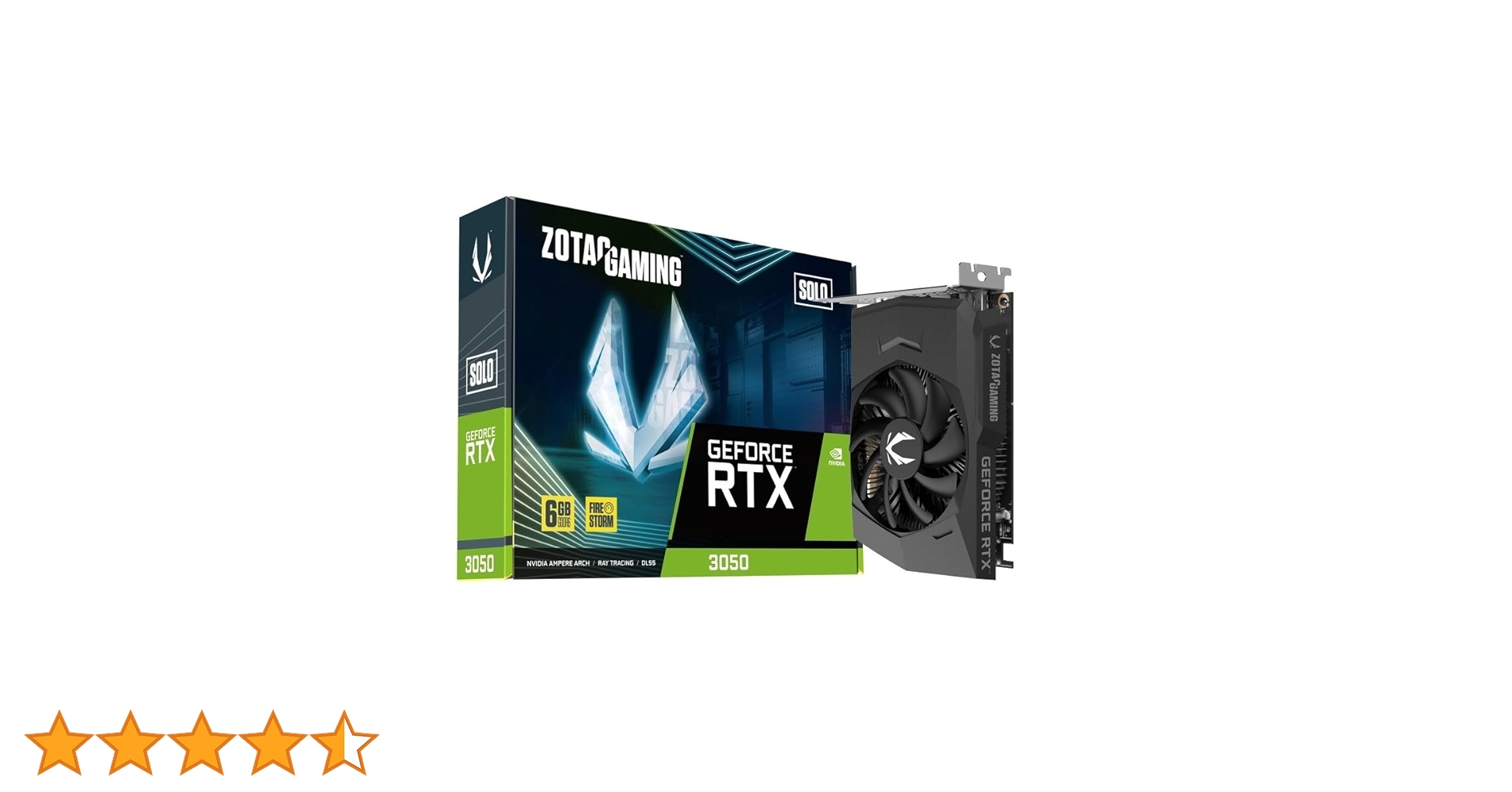グラフィックボード・グラボ・ビデオカード ZOTAC GeForce RTX 3050 6GB GDDR6 Solo Amazon | ZOTAC GAMING GEFORCE RTX 3050 6GB LP GDDR6