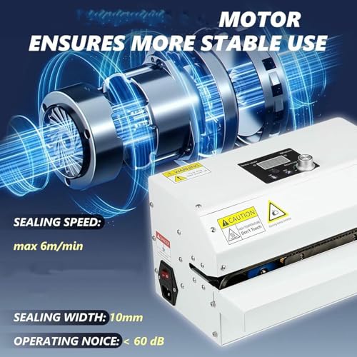 Scellant à chaleur d'étanchéité en continu pour conditionnement de vrac - 5
