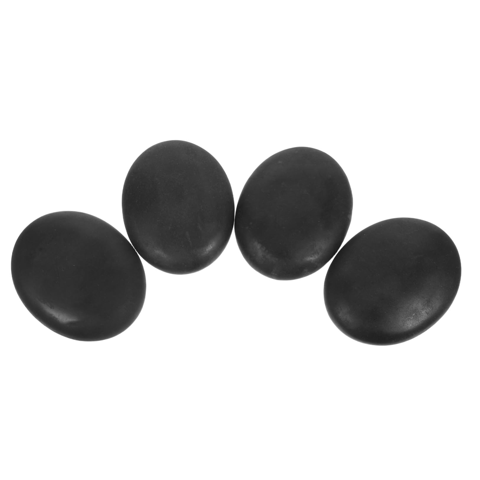 Beavorty 4stücke Massagestein-set Aus Basalt Mit Wärmespeicherfunktion Für Fußmassage Und Spa-anwendungen Inklusive Hot Stones Für Körperpflege Und Entspannung