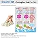 Daiwa Felicity Dream Feet Exfoliating Foot Peel Mask Callus and Dead Skin Remover with All Natural Fruit Extract (2 Pairs)