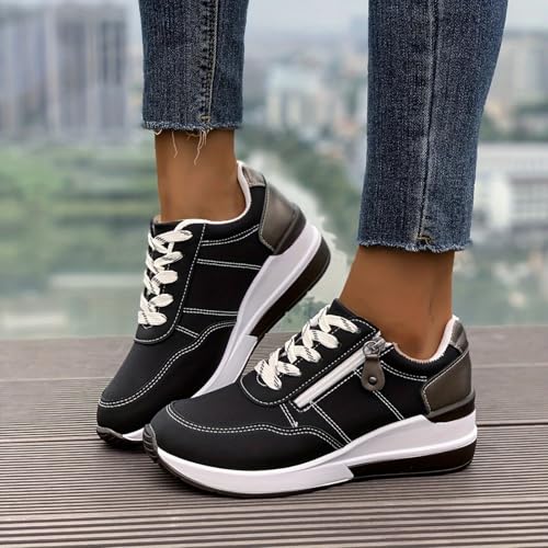 Women Tennis Shoes Fashion Sneakers Orthopedic Comfort Wear Shoes for Women Nurses Platform Slip On Shoe Walking Running Casual Shoe Sneakers Comfortable Lightweight Breathable3