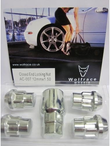 Fiesta Locking Wheel Nuts M12x1.5 Tapered Seat