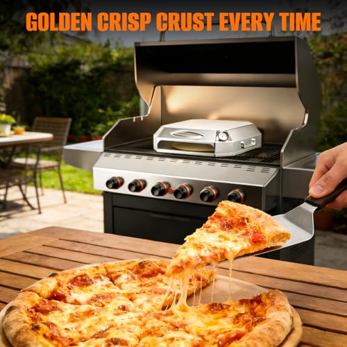 Image of Onlyfire Stainless Steel Pizza Oven Kit for Gas /Charcoal /Pellet Grill Top