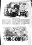 Old antique victorian print