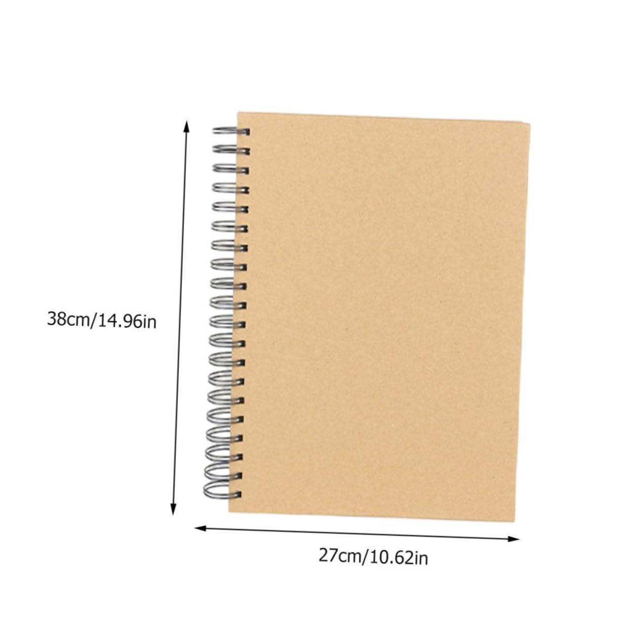Zeichenblock für Schüler 1 Stück mit Blanker Seite Dickes Papier | Einschulung Deko, Skizzenbuch für Malerei, Notizbuch zum Zeichnen und Kreative Schreiben