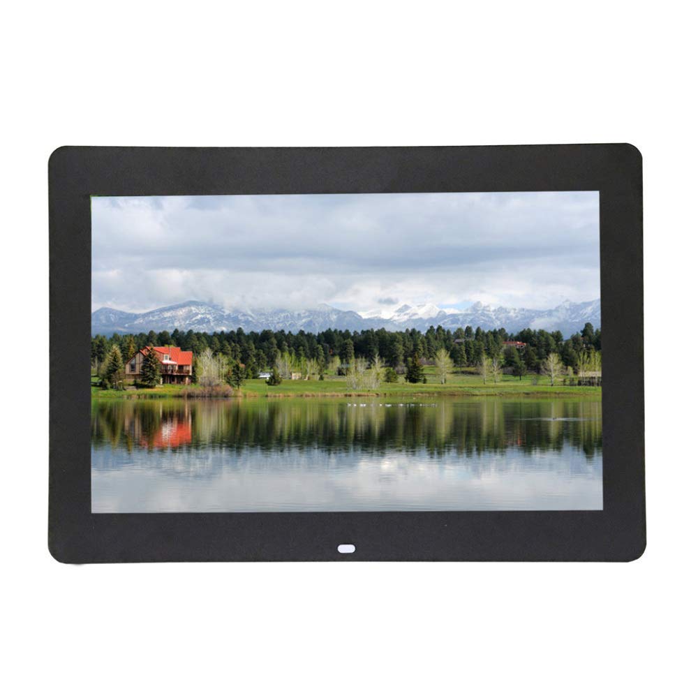 Cadre photo numérique 14" pour animer vos photos de vacances en famille au salon