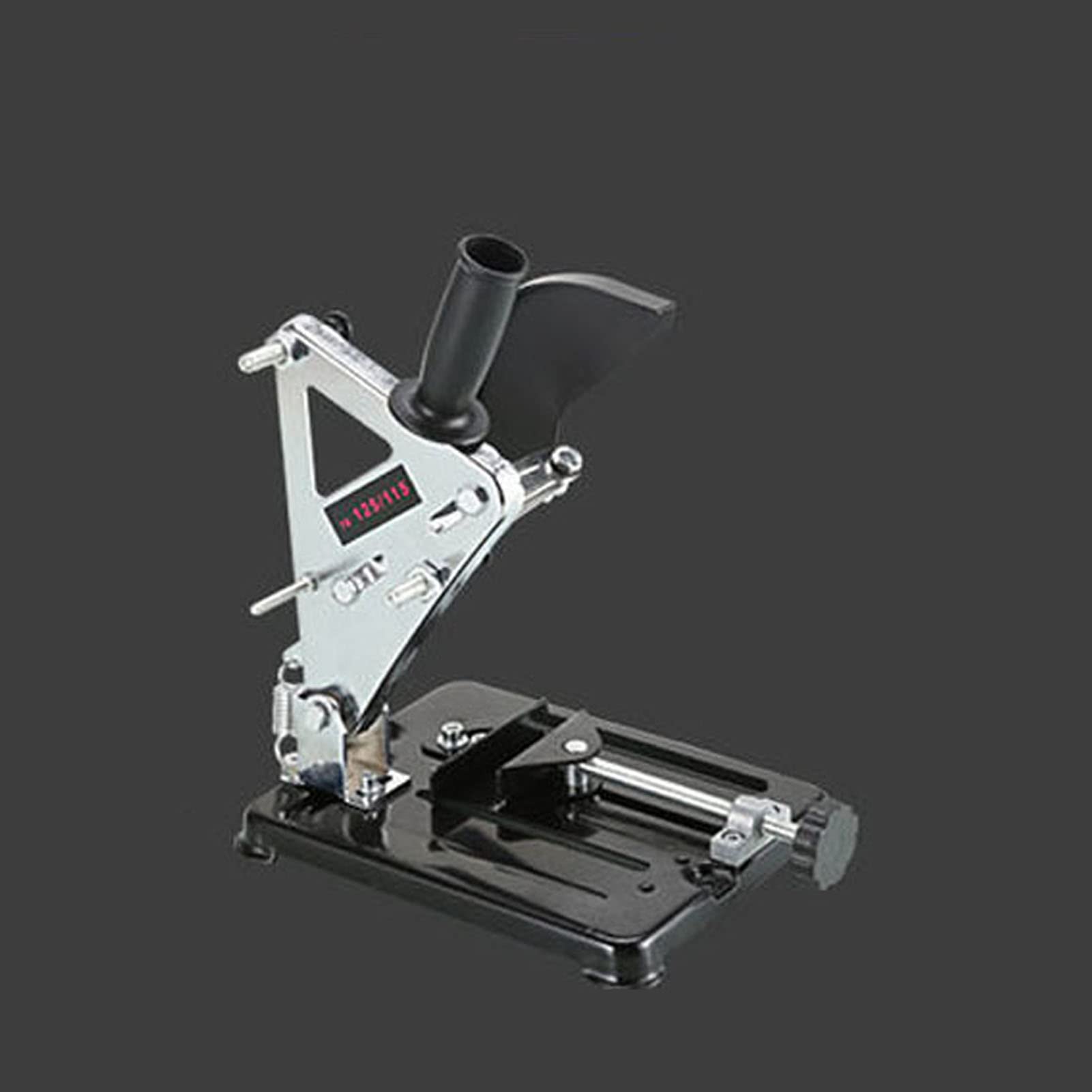 Soporte Fijo para Amoladora Angular 100 125, Hierro, Corte Preciso